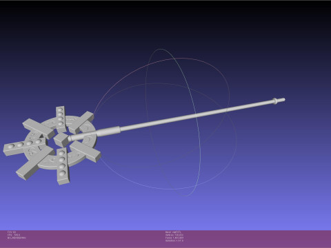 2-5 Jigen No Ririsa Nagomi Icola Staff Modelo de impresión 3D