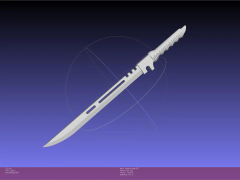 Lame Kaiju No 8 Soshiro Hoshina Modèles 3D en vedette