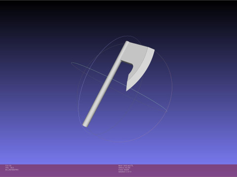 Chainsaw Man Denji Axe 3D Print Model