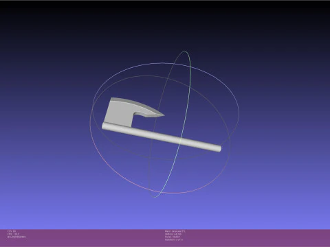 Chainsaw Man Denji Axe 3D Print Model
