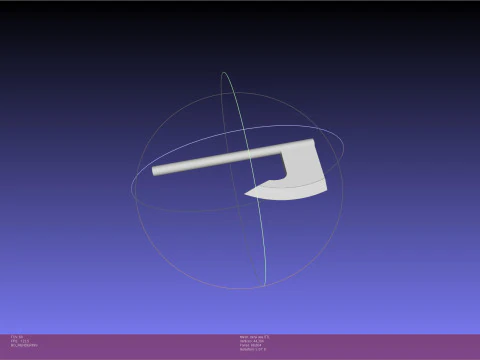 Chainsaw Man Denji Axe 3D Print Model
