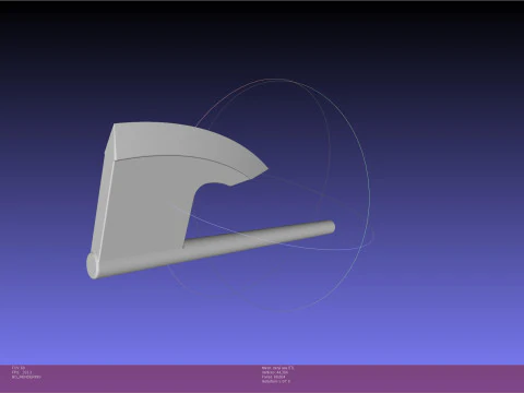 Chainsaw Man Denji Axe 3D Print Model