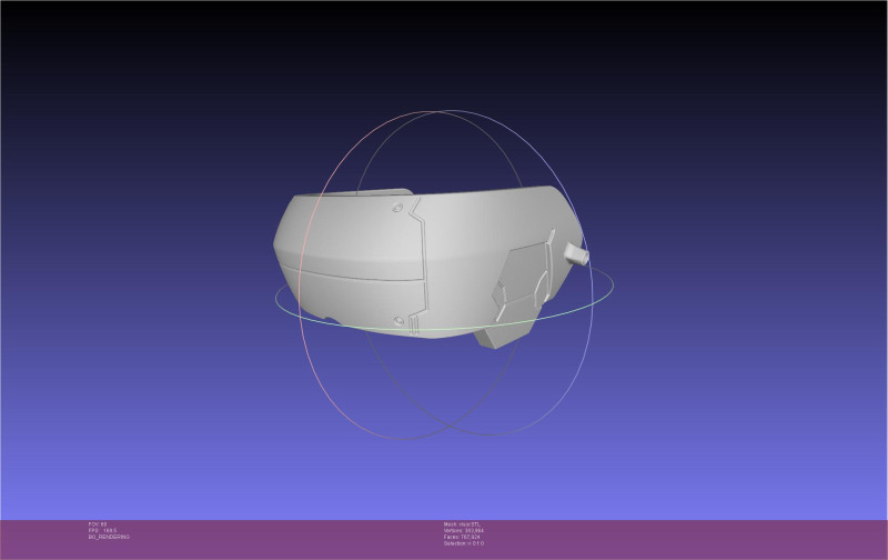 Kaiju No 8 Mina Ashiro Visor 3D 打印模型 .c4d .max .obj .3ds .fbx .stl .blend 