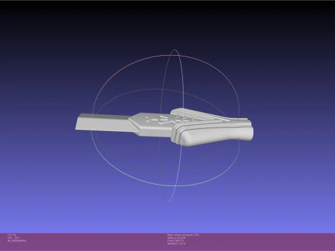 Zelda Twilight Princess Zeldas Sword Printable Assembly 3D Print Model