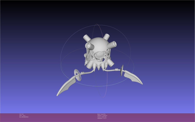 Murder Drones Heart Model Cetak 3D .c4d .max .obj .3ds .fbx .stl .blend 