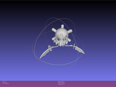 Murder Drones Heart Model Cetak 3D