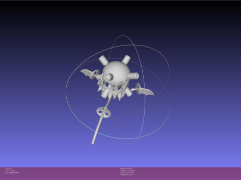 Murder Drones Heart Model Cetak 3D