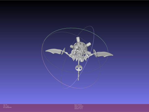 Murder Drones Heart Model Cetak 3D