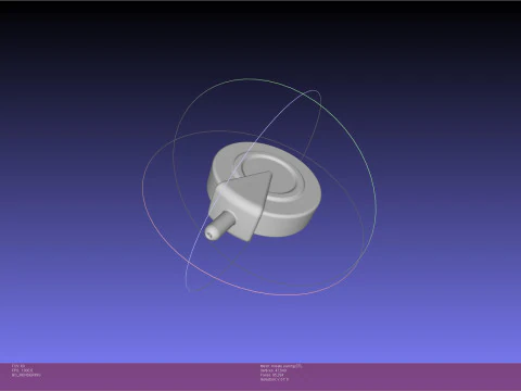Evangelion Misato Earring 3D Print Model