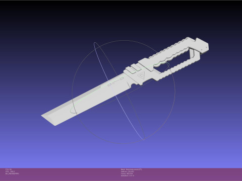 Zenless Zone Zero Nekomiya Mana Sword 3D printmodel