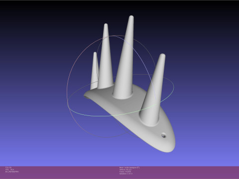Helltaker Lucifer Headgear 3D Print Model