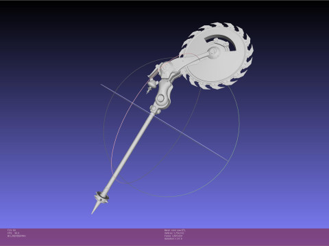 Zenless Zone Zero Corin Wickes Electric Saw 3D Print Model