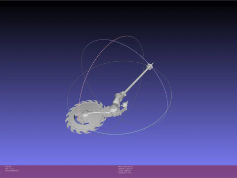 Zenless Zone Zero Corin Wickes Electric Saw 3D Print Model