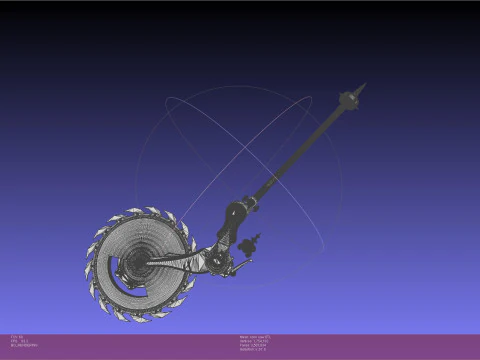 Zenless Zone Zero Corin Wickes Electric Saw 3D Print Model
