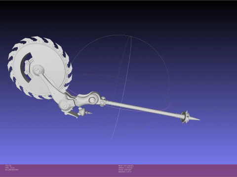 Zenless Zone Zero Corin Wickes Electric Saw 3D Print Model