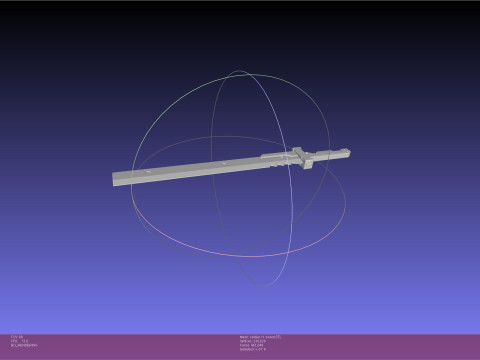 Zenless Zone Zero Soldier 11 Sword 3D-Druckmodell