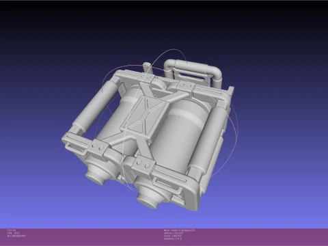 Zenless Zone Zero Soldier 11 Backpack 3D Print Model