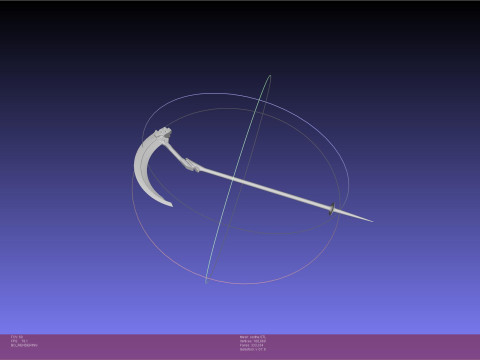 Evangelion Mark 09 Scythe 3D Print Model
