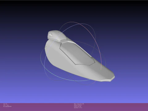 RWBY Yang Arm Cover 3D Print Model