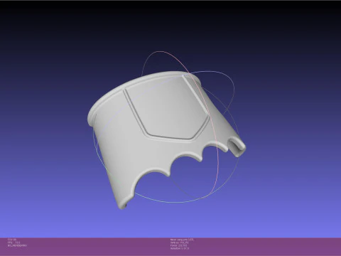 RWBY Yang Arm Cover 3D Print Model