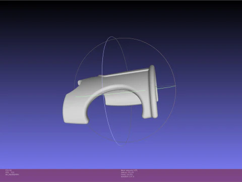 RWBY Yang Arm Cover 3D Print Model