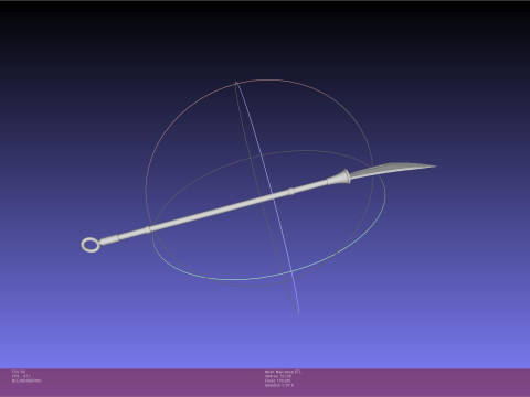 Jujutsu Kaisen Maki Zenin Spear Modelo de impresión 3D