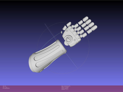 Fullmetal Alchemist Edward Arm Cover Modelo de Impressão 3D