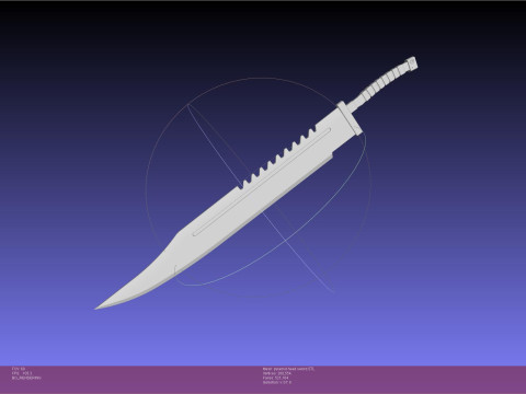 Pyramid Head Sword 3D 프린트 모델
