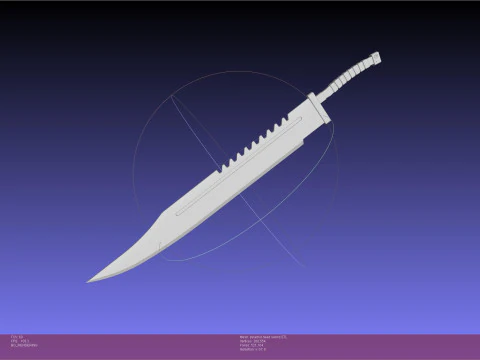 ピラミッドヘッドソード 3Dプリントモデル