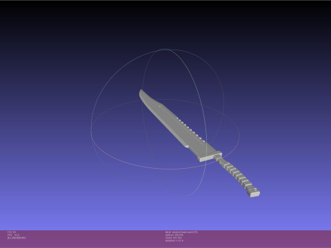 Pyramid Head Sword 3D Print Model