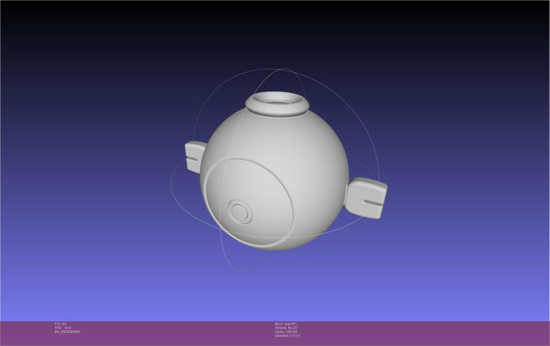 Pokemon Scarlet And Violet Iono Headgear 3D Print Model .c4d .max .obj .3ds .fbx .stl .blend 