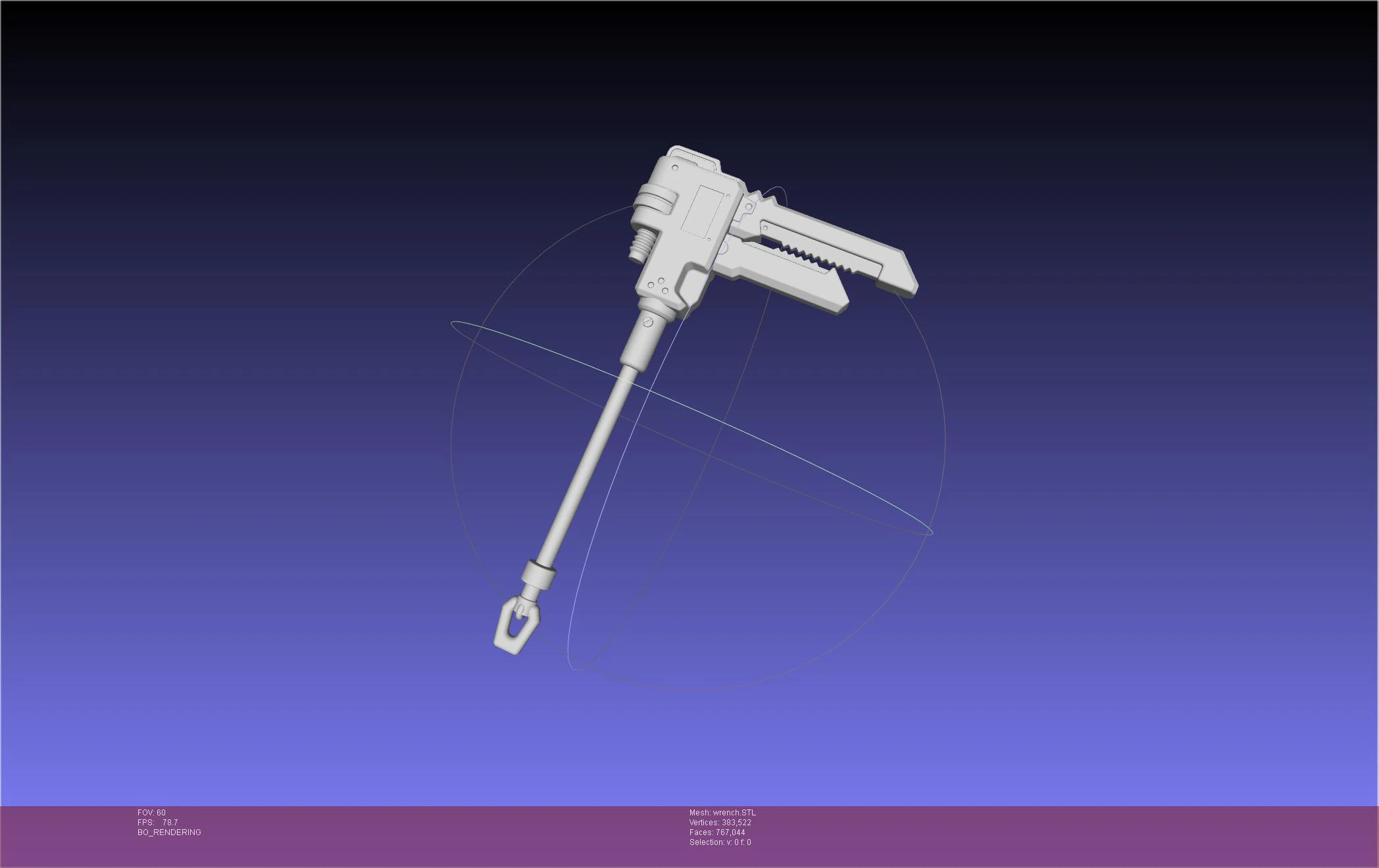 Zenless Zone Zero Koleda Belobog Wrench 3D Print Model .c4d .max .obj .3ds .fbx .stl .blend