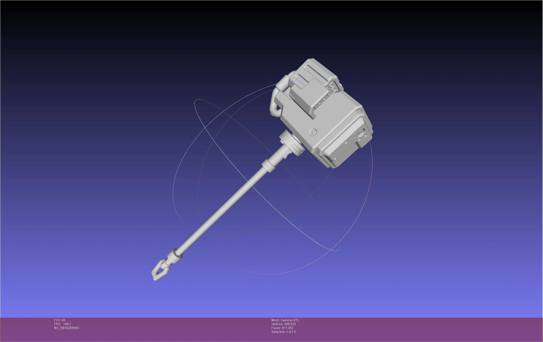 Zenless Zone Zero Koleda Belobog Hammer 3D Print Model .c4d .max .obj .3ds .fbx .stl .blend 