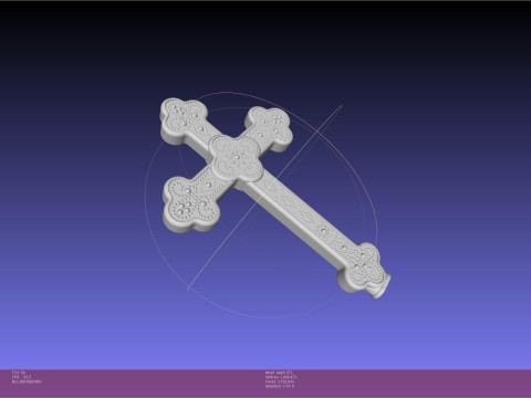 Murder Drones Patch Cross USB Stick Hull 3D Принт Модель