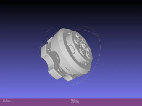 Su&ccedil;lu Dişli Bridget Jojo 3D Baskı Modeli