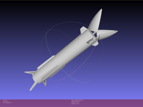 Rocket Lab Neutron Updated Version 3Dプリントモデル