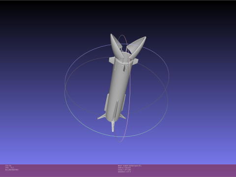 Rocket Lab Neutron Updated Version Model do druku 3D