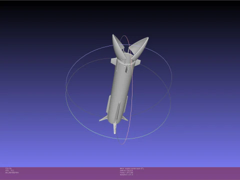 Rocket Lab Neutron 更新バージョン 3Dプリントモデル