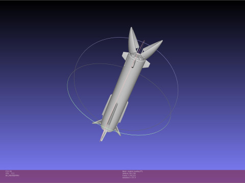Rocket Lab Neutron Updated Version Model do druku 3D