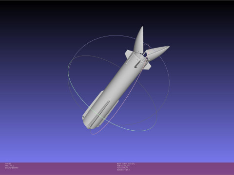 Rocket Lab Neutron Updated Version Model do druku 3D