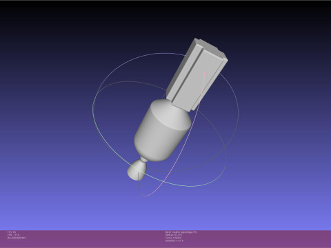 Rocket Lab Neutron Updated Version Model do druku 3D