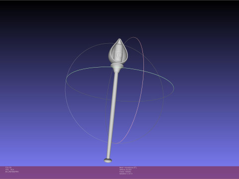 Hazbin Hotel Alastor Microphone 3D प्रिंट मॉडल