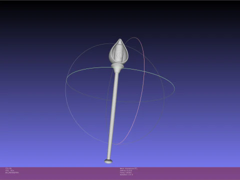 Hazbin Hotel Alastor Microphone 3D Print Model
