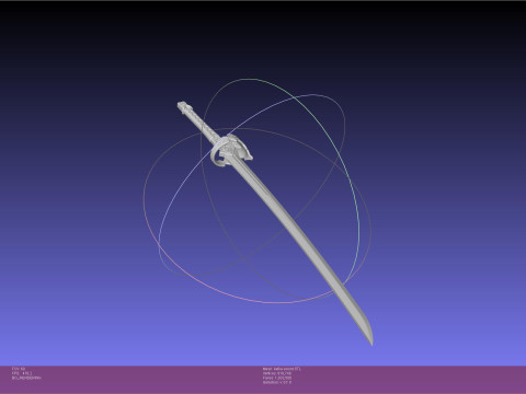 Honkai Star Rail Kafka Sword 3Dプリントモデル