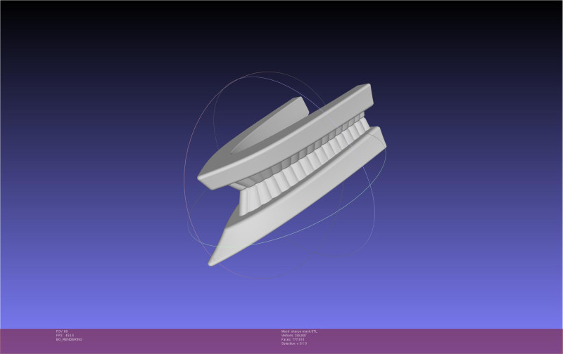 Dandadan Okarun Mask 3D प्रिंट मॉडल .c4d .max .obj .3ds .fbx .stl .blend 