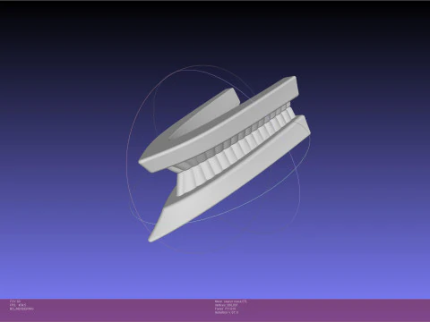 M&aacute;scara Dandadan Okarun Modelo de Impressão 3D
