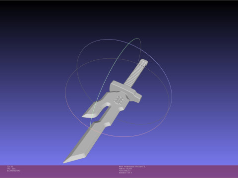 Jujutsu Kaisen Inverted Spear Of Heaven 3D 打印模型