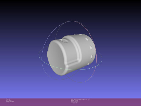 Soul Eater Dr Stein Head Screw 3Dプリントモデル