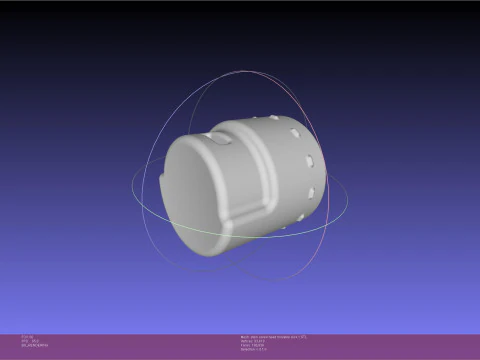 Soul Eater Dr Stein Head Screw 3D Print Model