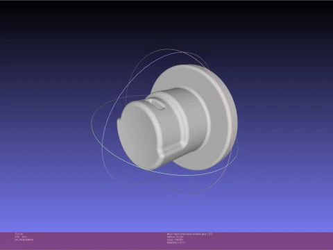 Soul Eater Dr Stein Head Screw 3D Print Model